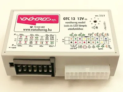 GTC13/12-es e-szett 2m-es dugalj kábelköteggel